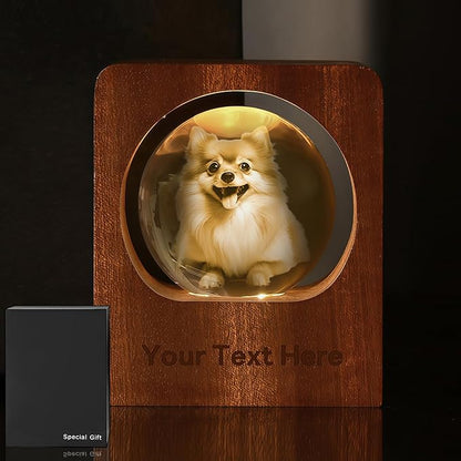 GigaGlow Personalized 3D Crystal Photo Night Light - Image 8