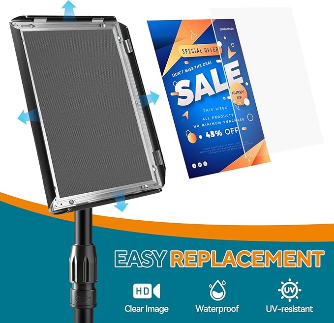 USCNC Sign Holder Stand 8.5x11 inch - Image 4