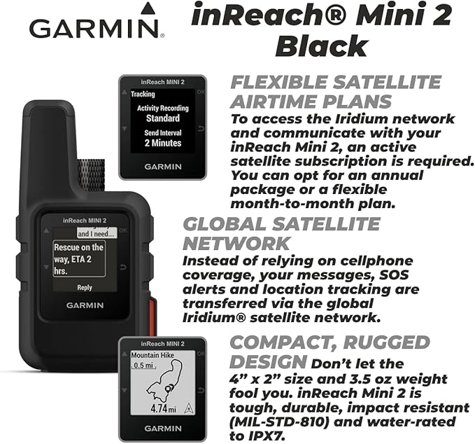 Wearable4U - Garmin inReach Mini 2 Satellite Communicator - Image 4