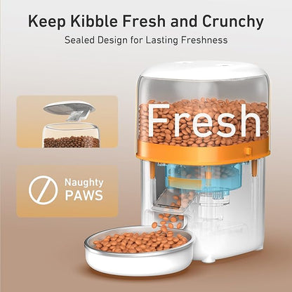 Automatic Cat Feeders - 2L Cat Food Dispenser Easy to Use - Image 3