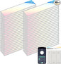 AIKVSXER 48 Pack 1x4 FT LED Flat Panel Light Surface Mount, by AIKVSXER