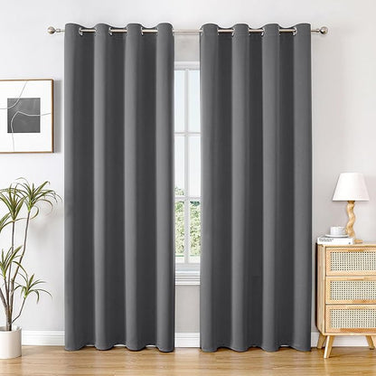ChrisDowa Blackout Curtains 90 inches Long by ChrisDowa