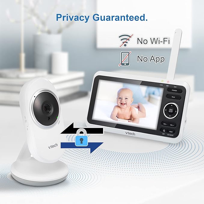 VTech VM350 No WiFi Video Baby Monitor - Image 6