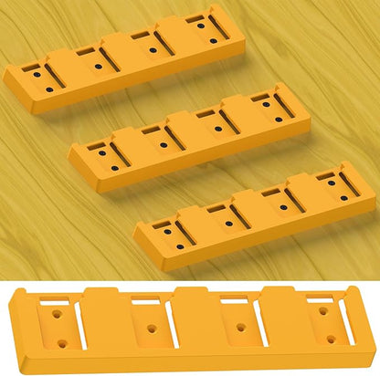 Battery Rack Compatible with DeWalt 20V Battery Holder, Mount 4 Slot Bulk - Image 3