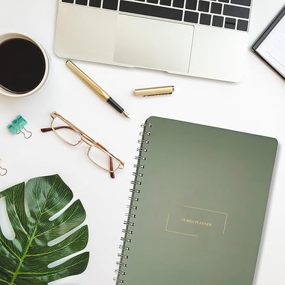 | Ultimate Yearly, Monthly Planner | 8.25" x 11.75" | To Do List Notebook - Image 9