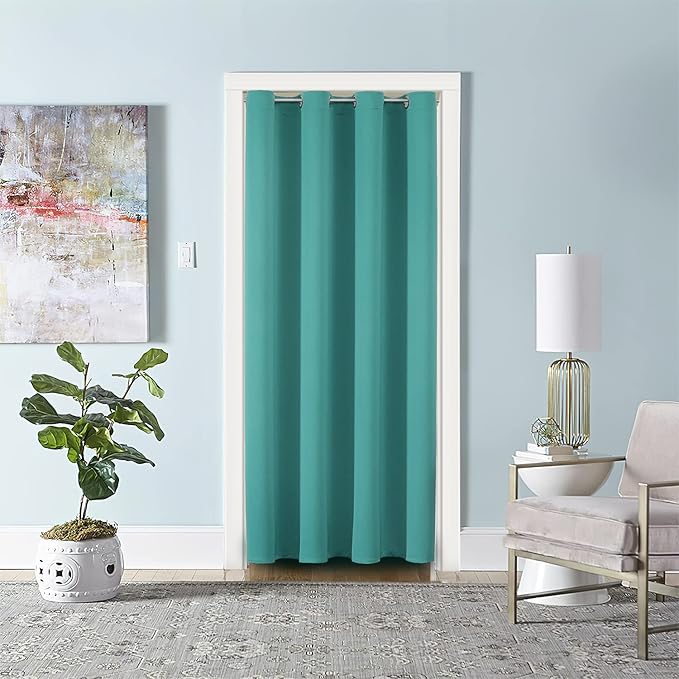 ChrisDowa Blackout Door Curtains - Image 7