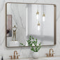 LOAAO 40”X30” Bronze Bathroom Mirrors by LOAAO
