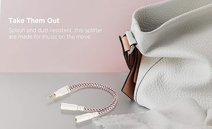 DUKABEL Headphone Splitter, 3.5mm Splitter Cable - Image 4