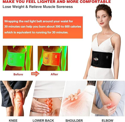 USUIE Red Light Therapy Belt, Infrared Light Therapy Wrap Red Light Therapy - Image 6