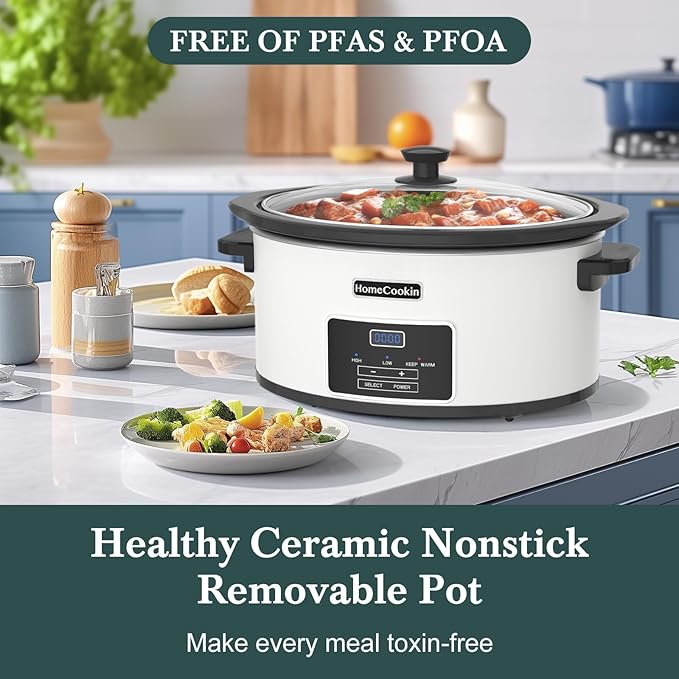 8-Quart Programmable Slow Cooker - Image 3