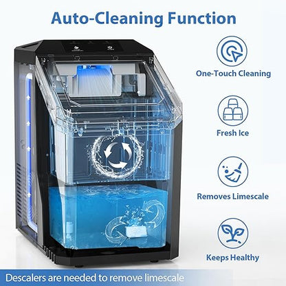 Aeitto Nugget Ice Maker Countertop, Rapid Ice Release in 5 Mins, Large Capacity - Image 7