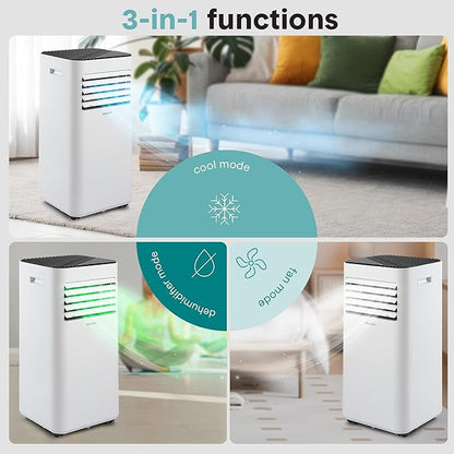 SereneLife Portable Air Conditioner 8, 000 BTU - Image 3