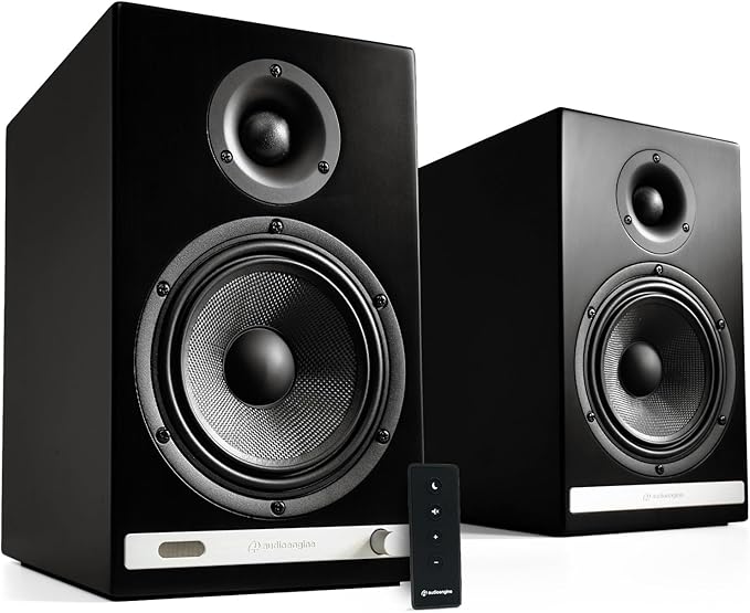Audioengine HD6 Premium Powered Bookshelf Speakers | 150W Audiophile-Grade by Audioengine