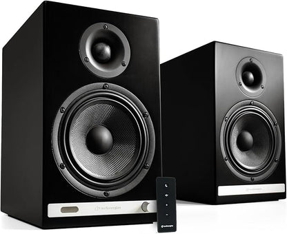 Audioengine HD6 Premium Powered Bookshelf Speakers | 150W Audiophile-Grade by Audioengine