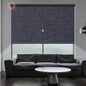 Motorized Roller Shade: 100% Blackout, Electric Blinds, Compatible by Canisteo