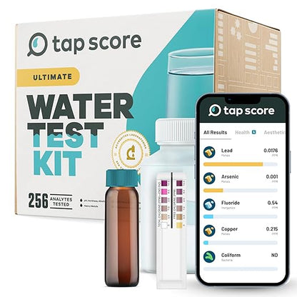 Ultimate Home Water Test Kit for Drinking Water | Tests for 250+ Parameters by TapScore