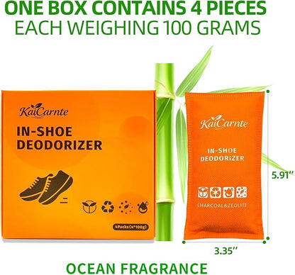 Shoe Deodorizer, Charcoal Odor Absorber, Odor Eliminator, Air Freshener - Image 2