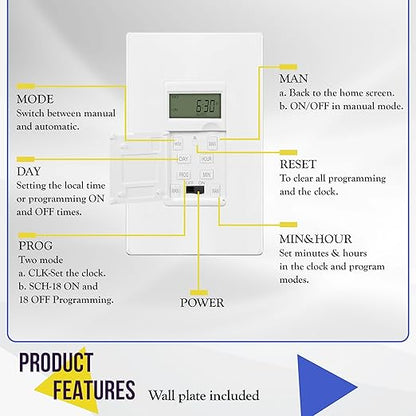 ENERLITES Programmable Digital Timer Switch - Image 2