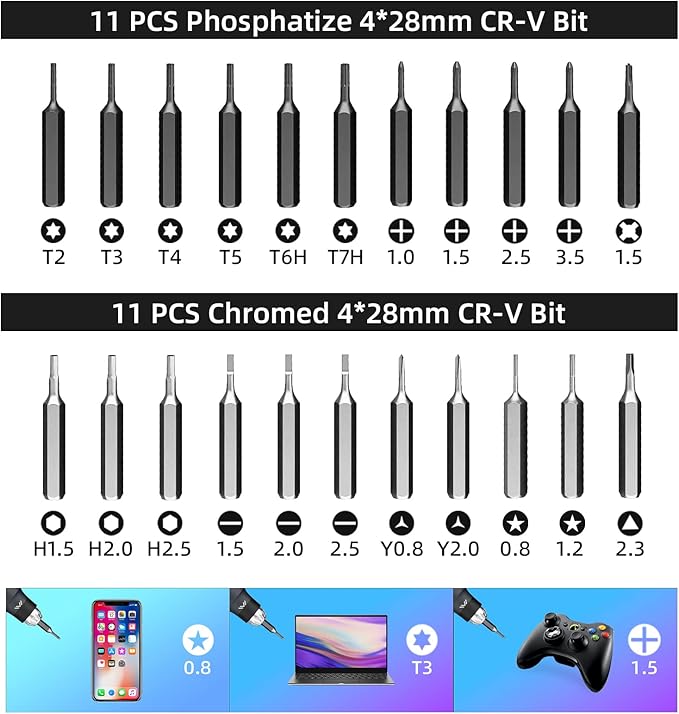JAKEMY Precision Screwdriver Set: Building-block Screwdriver - Image 6