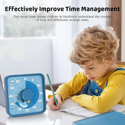 Secura 7.5-Inch Animal Pattern Visual Timer - Image 4