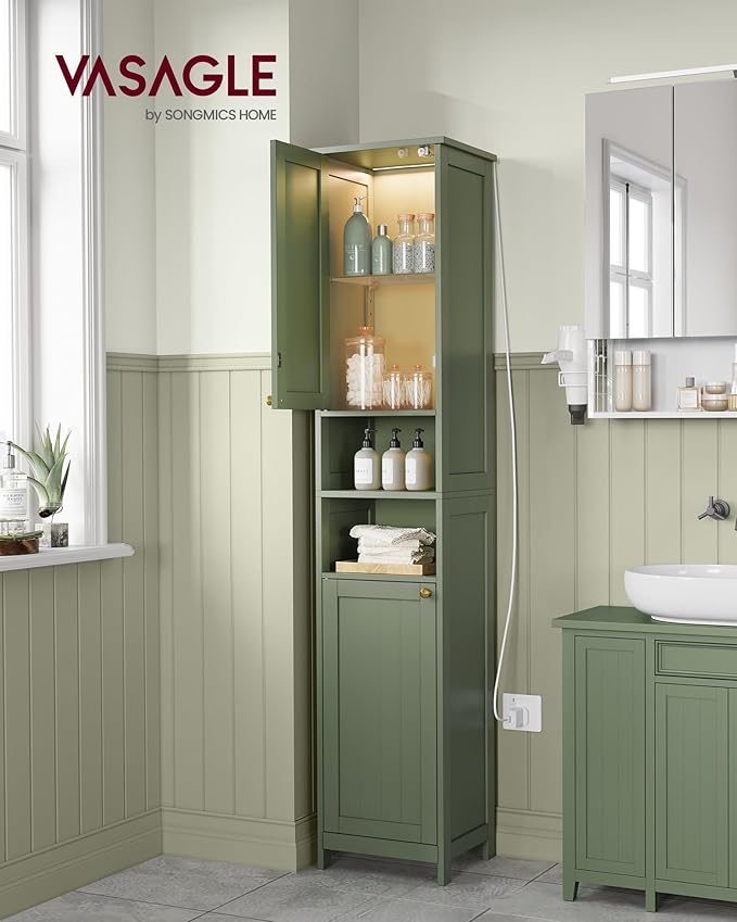 VASAGLE Tall Storage Cabinet - Image 2
