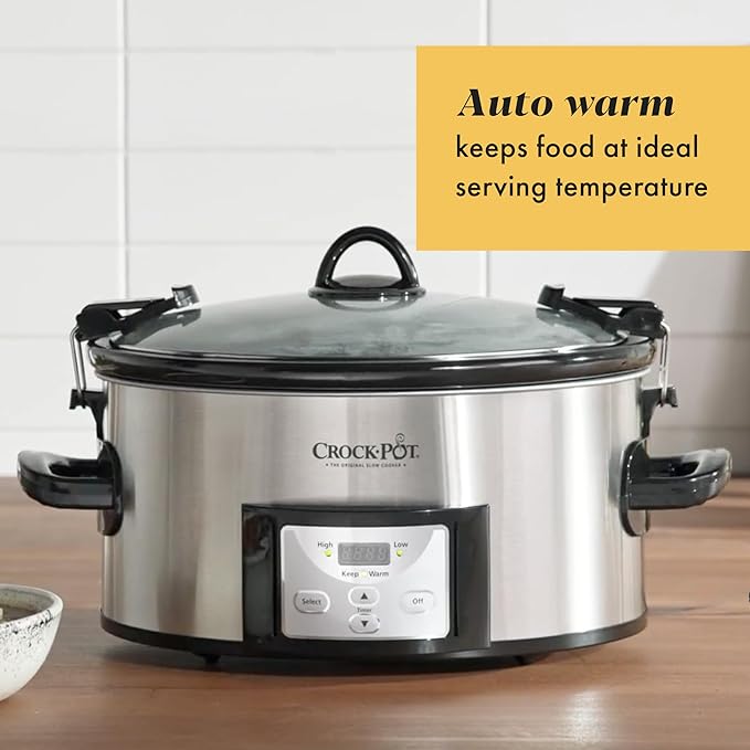 Crock-Pot 6 Quart Cook & Carry Programmable Slow Cooker - Image 6