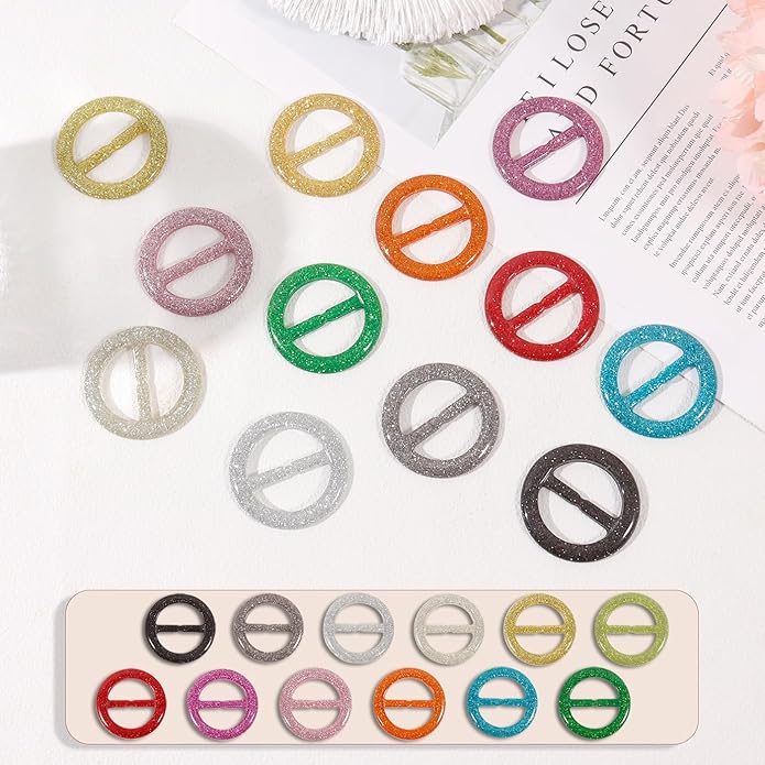 T-Shirt Clips 9 PCS, Clothes Corner Knotted Button, Fashion Alloy Pearl - Image 6