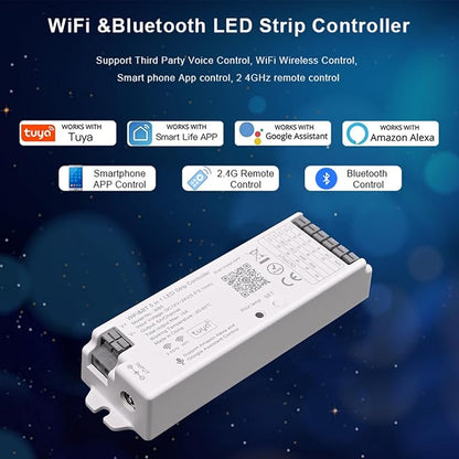 TUNICHX 5 in1 WB5 2.4GHz WiFi PWM LED Controller Compatible - Image 3