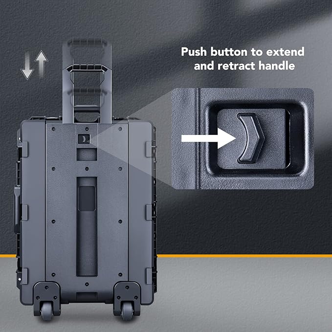 Lykus HC-6540 Large Waterproof Hard Case - Image 7