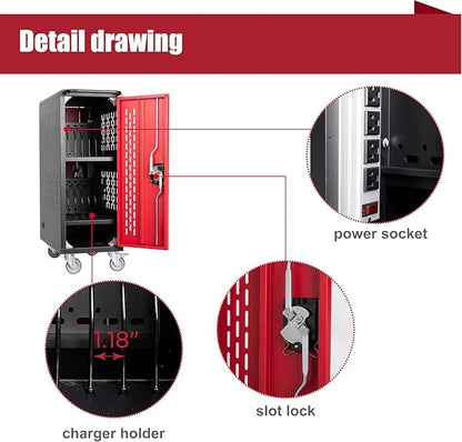 16 Device Mobile Charging Station - Image 4