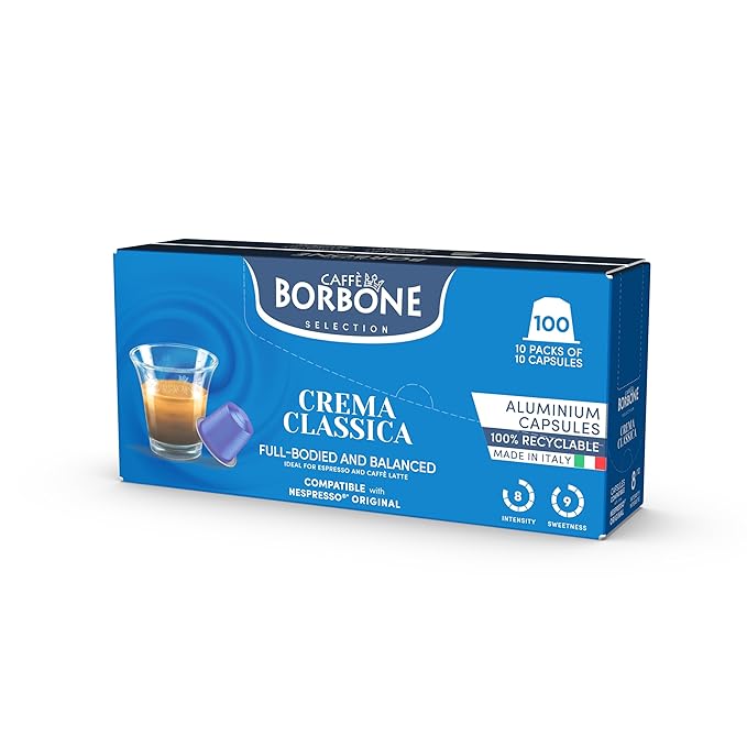 Caffè Borbone Crema Classica Aluminum Capsules Compatible - Image 6