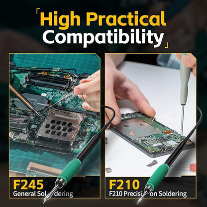 FNIRSI DWS-200 200W 210 Precision Digital Soldering Station Kit - Image 6