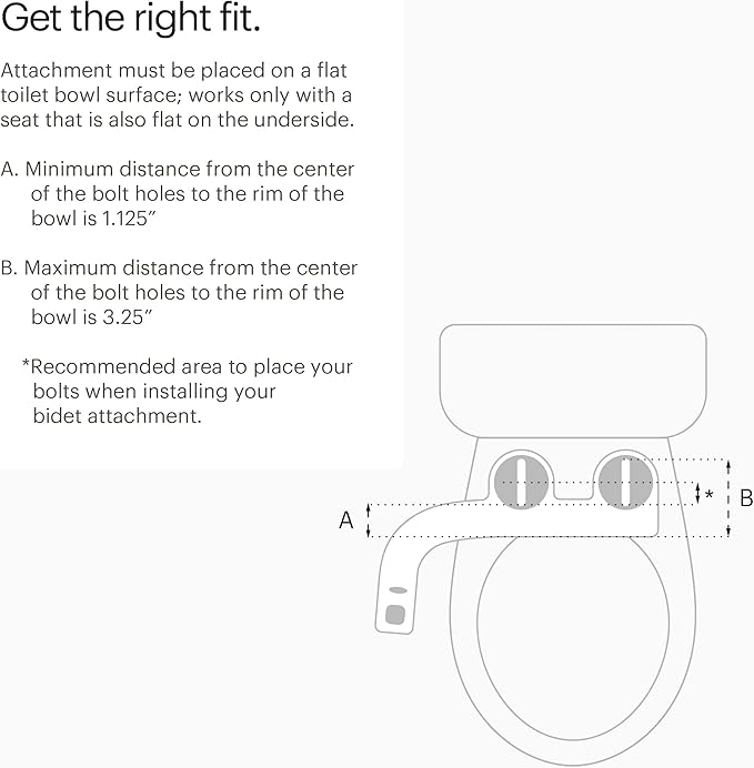 Brondell FSP-150 FreshSpa Thinline Precision Essential Bidet Attachment - Image 6