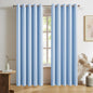 DUALIFE 108 Inch Length Blackout Curtains by DUALIFE
