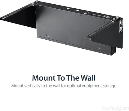 StarTech.com 6U Wall Mount Patch Panel Bracket – 19 in – Steel - Image 5