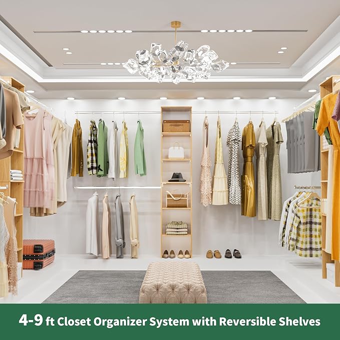 Closet System, Wood Tower Storage - Image 3