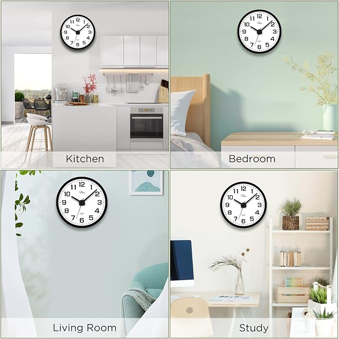 WallarGe Night Light Wall Clock - Image 8