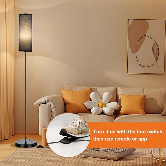 FRIDEKO HOME Floor Lamp, Color Changing Ambient Lighting - Image 7