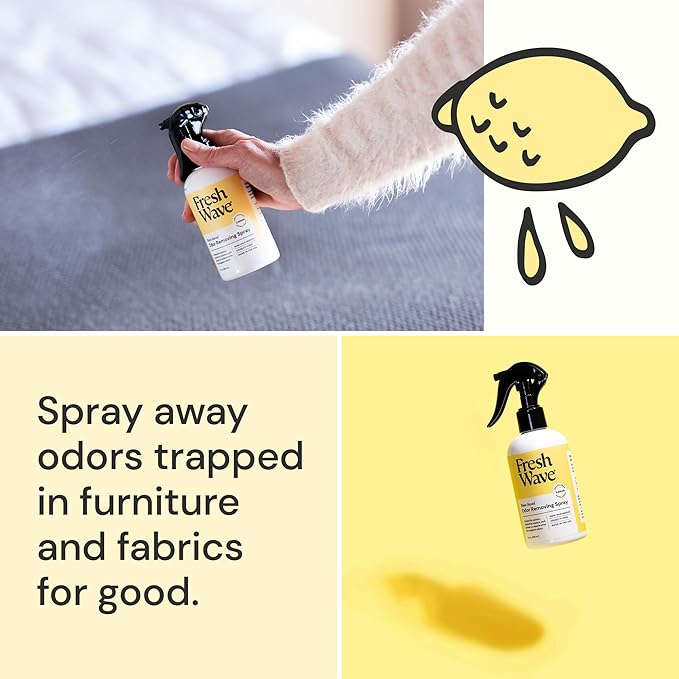 Fresh Wave Lemon Odor Eliminator Spray & Air Freshener, 8 fl. oz. | Odor - Image 3