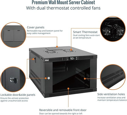 Tecmojo 6U Wall Mount Rack - Image 3
