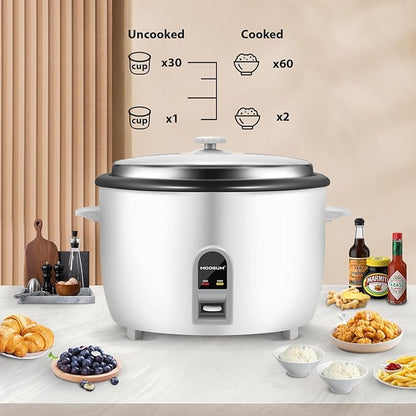 Commercial Rice Cooker, Large Capacity 30-Cup, 60-Cup - Image 5