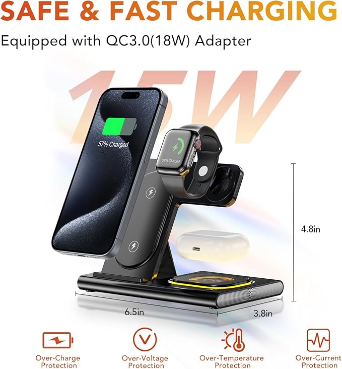 3 in 1 Charging Station for iPhone 17 - Image 5