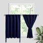 JIUZHEN Short Blackout Curtains by JIUZHEN