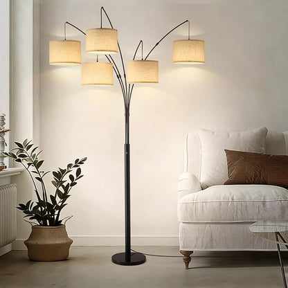 Fansdrick Floor Lamps for Living Room, 4000LM Super Bright Arc Floor Lamp - Image 7
