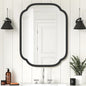 Black Bathroom Mirror for Wall by FerytangeHome