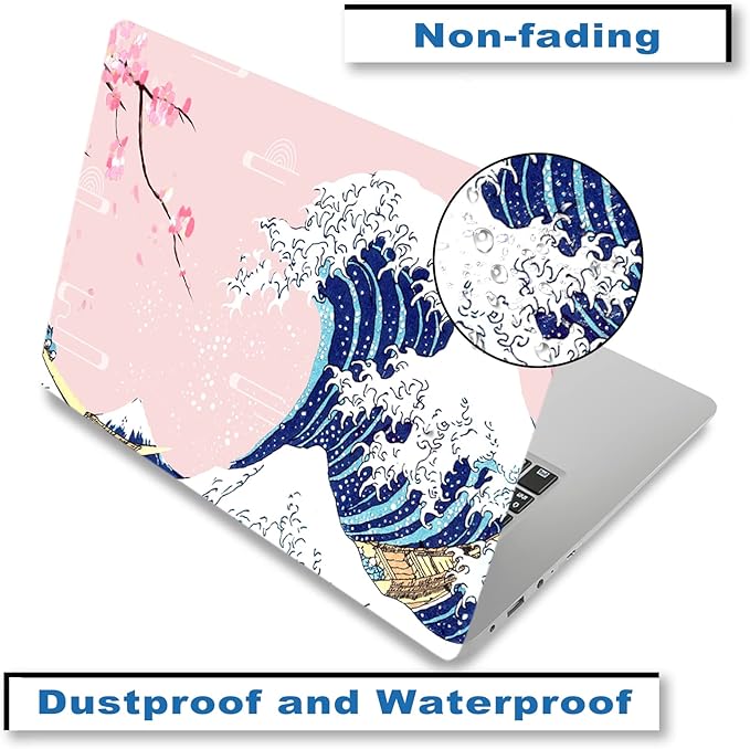Laptop Skin Sticker Decal, Decorative Waterproof Removable - Image 4