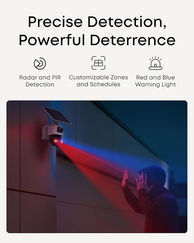 eufy Security eufyCam S4 4-Cam Kit, 4K Solar Camera Wireless Outdoor, Triple - Image 9
