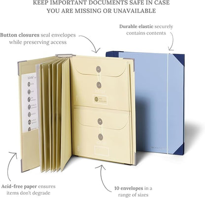 2025 Edition The Folio Document Organizer | Custom Dyed Cloth-Bound Expanding - Image 4