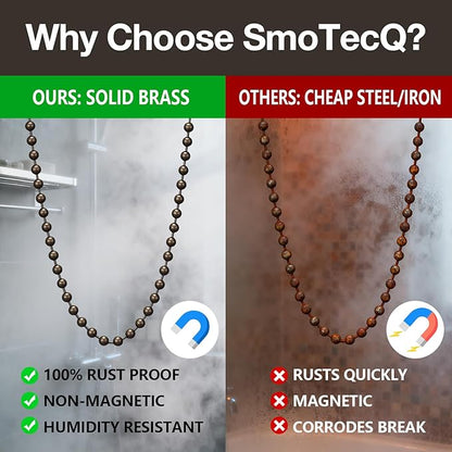 SmoTecQ 10ft Ceiling Fan Pull Chain Extension - Image 7