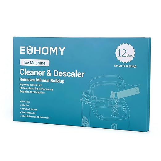 EUHOMY Ice Maker Cleaner & Descaler | 12 Use & Individually Packed - Image 8